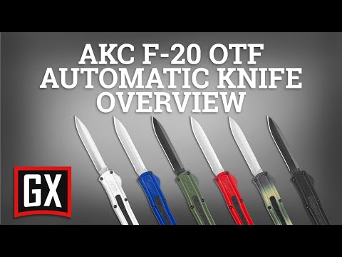 AKC F-20 Automatic OTF Knife Overview