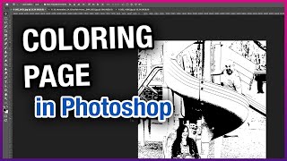 How to Create a Coloring Page in Photoshop