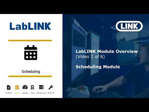 Lablink Scheduling Module