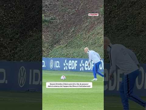 ⚽️ Zizou n'a rien perdu de son talent #shorts #zidane #equipedefrance