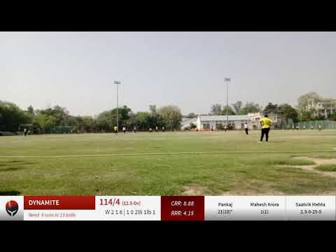 Live Cricket Match | CHAMPIONS vs DYNAMITE | 27-Mar-22 08:02 AM 15 overs | GAME CHANGERS CRICKET LEA