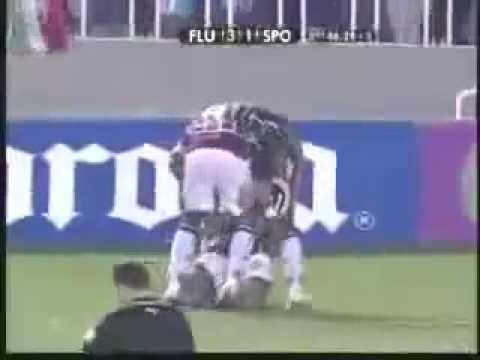 Libertadores 2008 - Fluminense 3 x 1 São Paulo - Gol do Washington