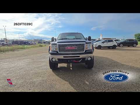 2011 GMC Sierra 1500 4WD Crew Cab Short Box SLT in Black for sale at Drayton Valley Ford in Drayton Valley, AB