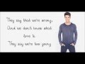 Never too young - MattyB (feat. James Maslow ...