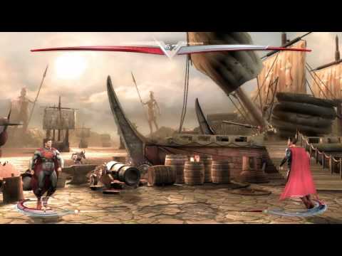 Injustice (360) Rage Quit: VocableMule2709 (Superman) vs. Compbros (Superman) -1/4/15