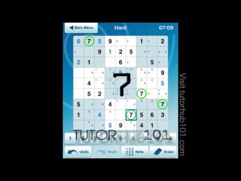 Sudoku: Level Hard Tutorial