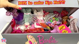 Download the video "unboxing Barbie Clothes &Accessories- Barbie ki Kahani Hindi mein/#Papiyon"
