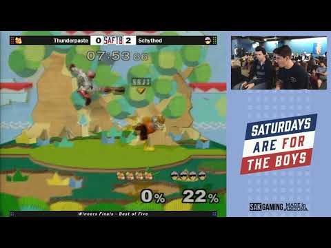 SaftB Canes Melee Winners Finals - Schythed (Falcon) vs Thunderpaste (Fox)
