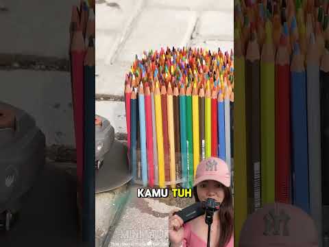 Jalan bolong tutup pakai pensil warna ‼️