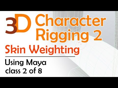 3D Maya Character Rigging 1 Basics and Bones