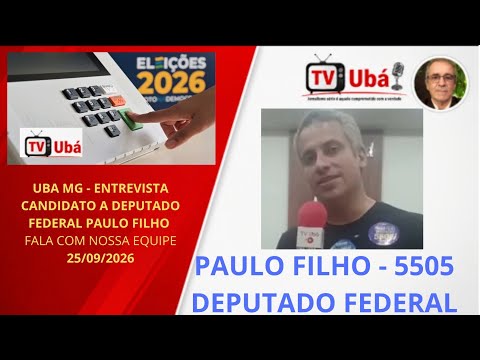 UBA-MG-NOTÍCIAS ELEIÇÕES 2026 - CANDIDATO PAULO FILHO-FUNDACAO CRISTIANO VARELLA VISITA O INTERSIND