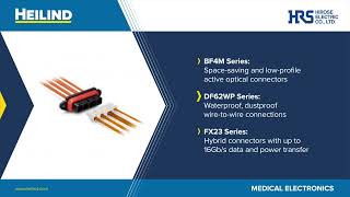 Hirose Medical Electronics Connectors | Heilind Electronics