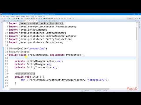 Jakarta EE 8 Recipes DAO with JPA 2 2 and Bean Validation 2 0 | packtpub com