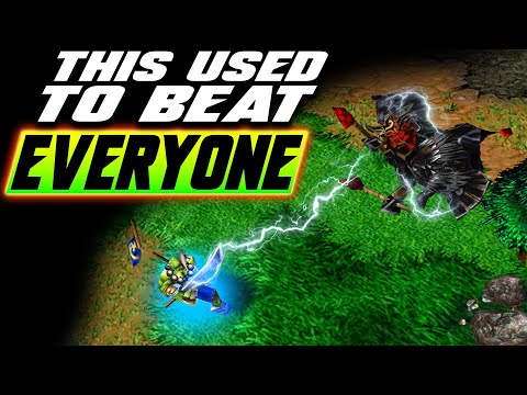 My Strategy That Beat Everyone Except Happy - Bringing it back - WC3 - Grubby