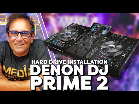 HARD DRIVE INSTALLATION FOR DENON DJ PRIME 2 or 4