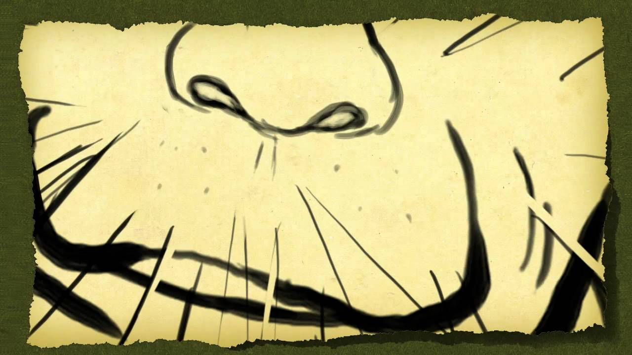 自主作成アニメーション「長い友達」