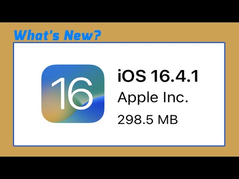 iOS 16.4.1 is out   What's New in iOS 16.4.1