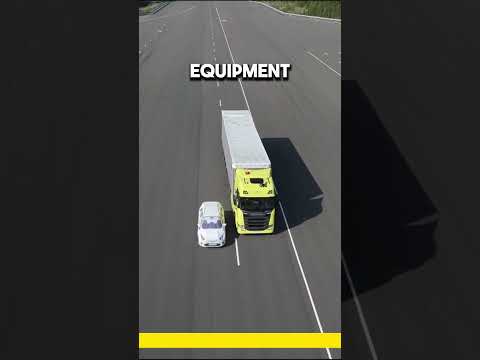 🚚How Safe Are European Trucks?🤔#shorts