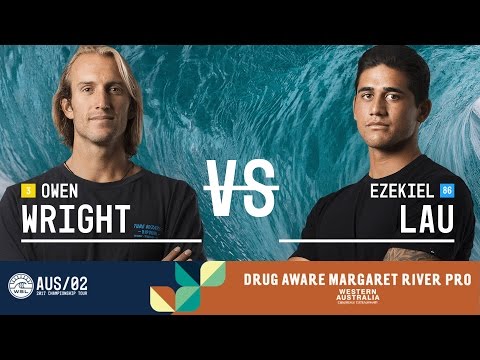 Owen Wright vs. Ezekiel Lau - Round Two, Heat 3 - Drug Aware Margaret River Pro 2017