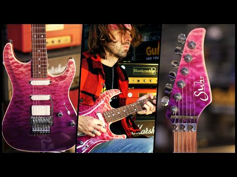 Suhr MK1 Carve Top Custom Purple Gradient | Demo by Paul Audia