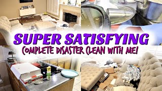 *SUPER SATISFYING* COMPLETE DISASTER ALL NIGHT CLEANING MOTIVATION! ULTIMATE CLEAN WITH ME 2020!