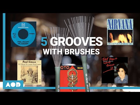 5 Iconic Drum Grooves With BRUSHES | Drum Lesson With Florian Alexandru-Zorn