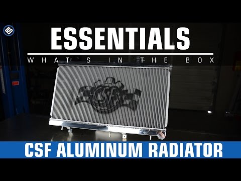 CSF Aluminum Racing Radiators - What's In The Box?