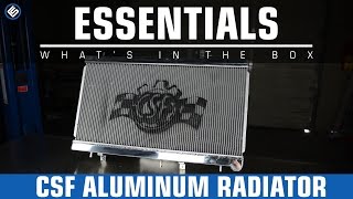 CSF Aluminum Racing Radiators - What's In The Box