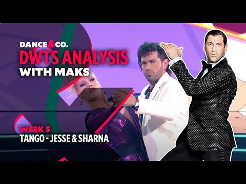 DWTS MAKS ANALYSIS: Week 5 - Jesse Metcalfe & Sharna Burgess's Tango
