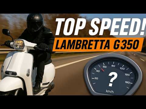 Lambretta G350 Top Speed 🚀 | Wie schnell fährt sie wirklich?