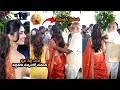 Director K Raghavendra Rao Keerthy Suresh Krithi Shetty Visuals VenkyAnil5 Movie Opening MTB