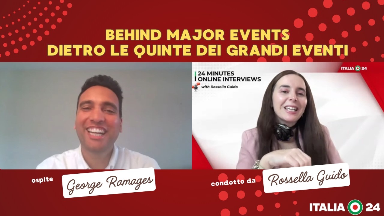Dietro le quinte dei grandi eventi, dove il successo si costruisce lontano dai riflettori con George Ramages in dialogo con Rossella Guido