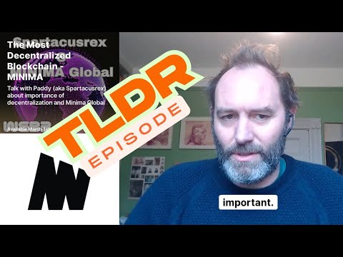 TLDR - Why Is MINIMA The Most Decentralized Blockchain