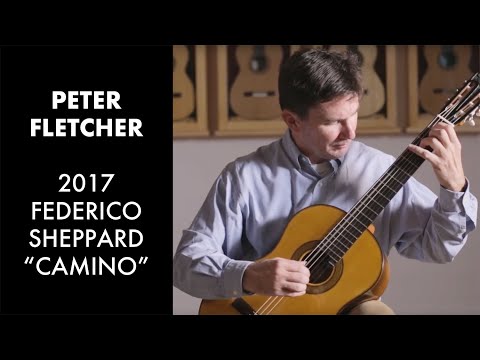 Walton's "Bagatelle No. 2" played by Peter Fletcher on a 2017 Federico Sheppard 'Camino'