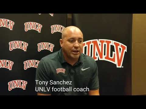 UNLV coach Tony Sanchez on upcoming season