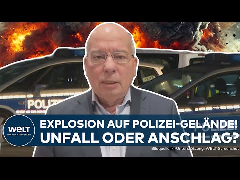 EXPLOSION BEI BERLINER POLIZEI: Zwei Beamte verletzt! War es ein Unfall oder ein Anschlag?