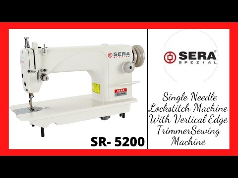 Single Needle Lockstitch Sewing Machine