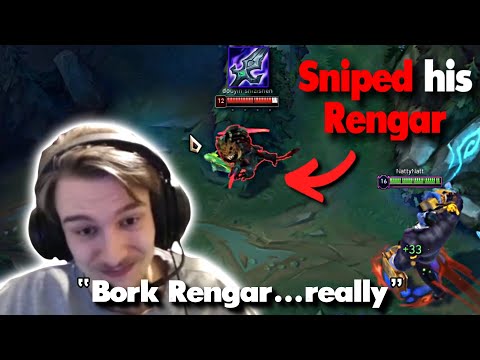 Korean high elo attempt to pick Rengar AGAINST NattyNatt