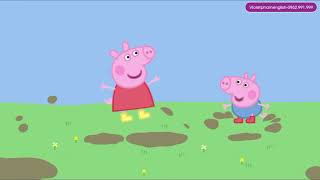 Peppa pig Muddy puddles with subtitles no vocals