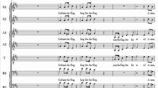 Tenor Handel Zadok The Priest Score