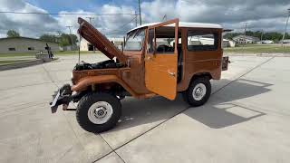 1974 Toyota Land Cruiser FJ40 Open Walk Around