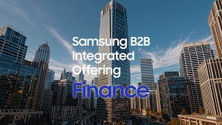 Samsung B2B Integrated Offering | Finance