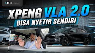  NYETIR DI JALANAN GUANGZHOU CHINA SAMBIL COBAIN AUTONOMOUS DRIVING XPENG VLA 2.0 . FULL DISETIRIN AI
