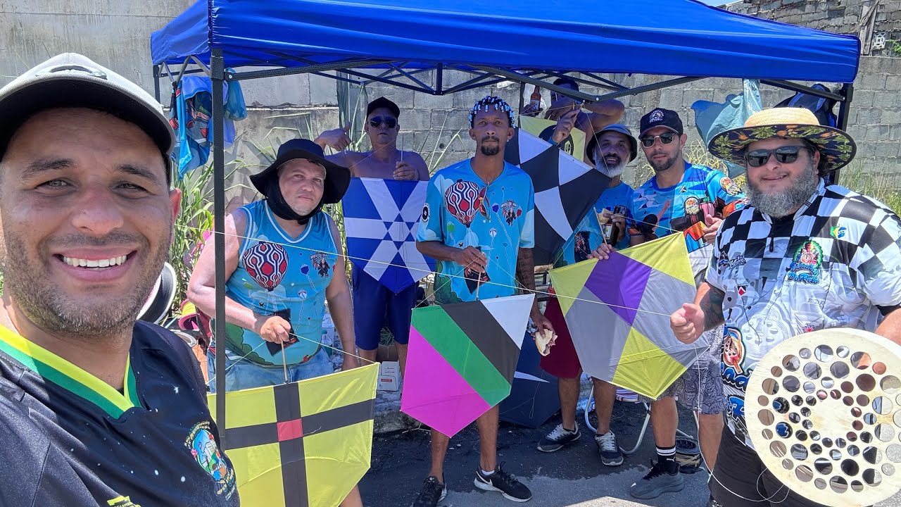 FESTIVAL DE PIPA DE BAMBU - ANIVERSÁRIO DO RENATINHO NA PRAIA GRANDE 