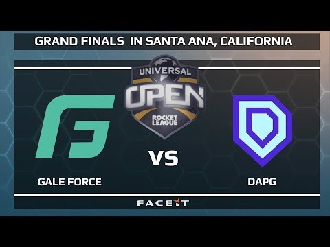 Gale Force vs DAPG - WB SEMI FINAL - Universal Open Rocket League Grand Finals