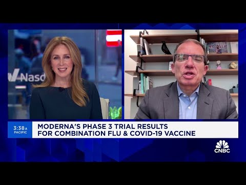 Moderna’s combination flu & Covid vaccine is more effective than existing shots in late-stage trial
