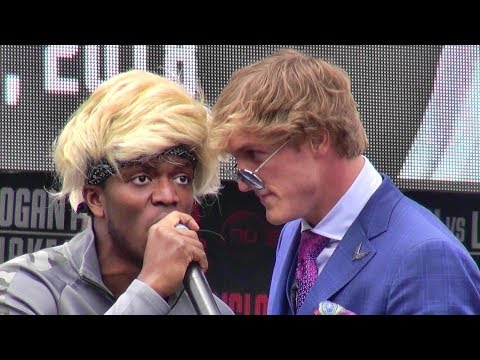 Logan Paul vs. KSI FULL INSANE PRESS CONFERENCE Video