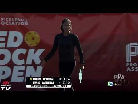 The Jessie Irvine ATP (Around The Post) Shot Pickleball Highlight - Red Rock Open Women's Doubles