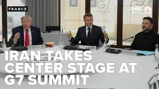 Iran takes center stage at G7 summit, overshadowing Ukraine war