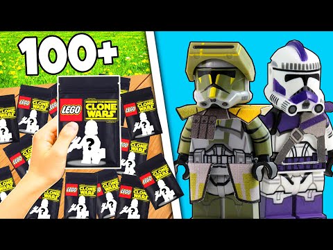 I bought 120+ LEGO Clone Trooper MYSTERY PACKS! (INSANE LUCK!)